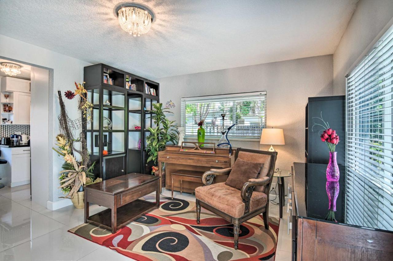 Shady And Eclectic Fort Lauderdale Dwelling With Yard! Ngoại thất bức ảnh
