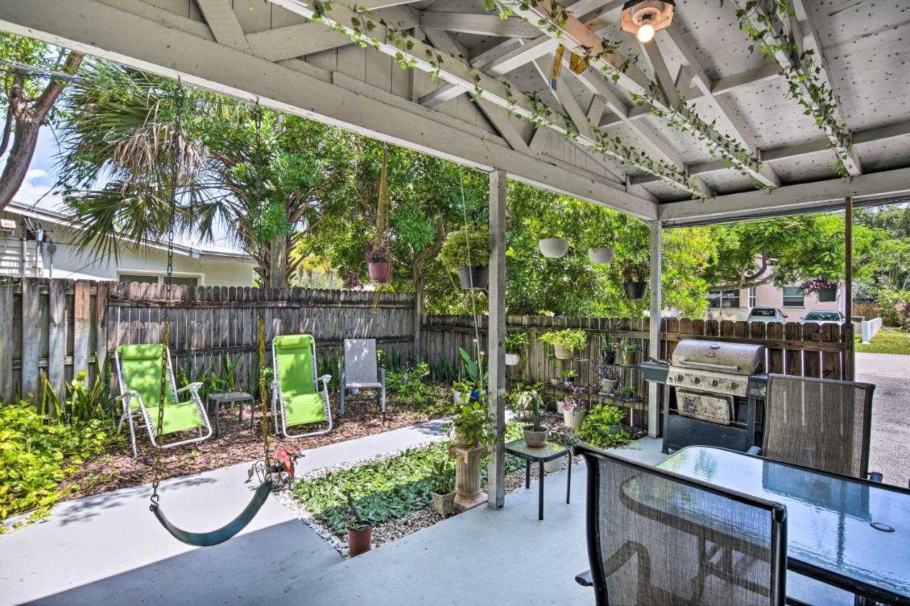 Shady And Eclectic Fort Lauderdale Dwelling With Yard! Ngoại thất bức ảnh